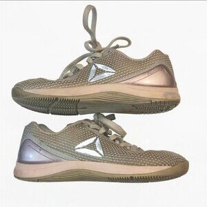 Reebok CrossFit Nano RopePro Women's Size 6 Olive Gray Rope Climb Training Shoes